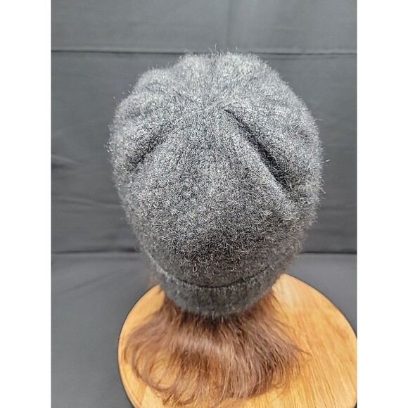 Womens Koru Wool, Possum Fur And Silk Knit Winter Hat Charchol Grey One Size - Picture 2 of 7